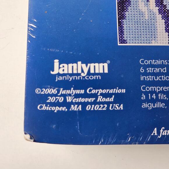 Cross Stitch Kit Jesus Portrait of Christ 6x8 Sealed 2006 Linda Gillum Janlynn - Picture 5 of 14